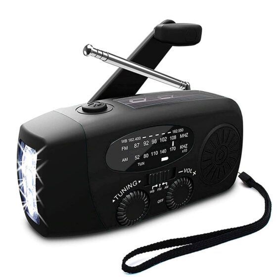 4 In 1 Hand Crank Radio - PacknRun