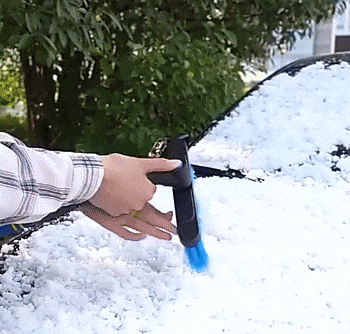 2 in 1 Car Snow Shovel