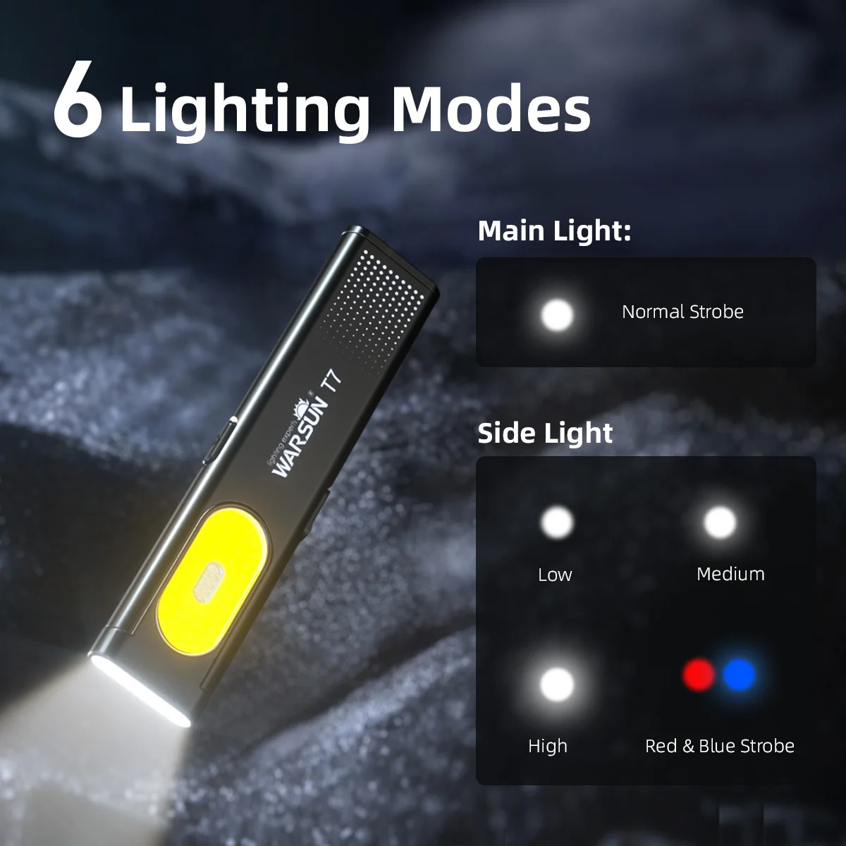 LED Keychain Flashlight